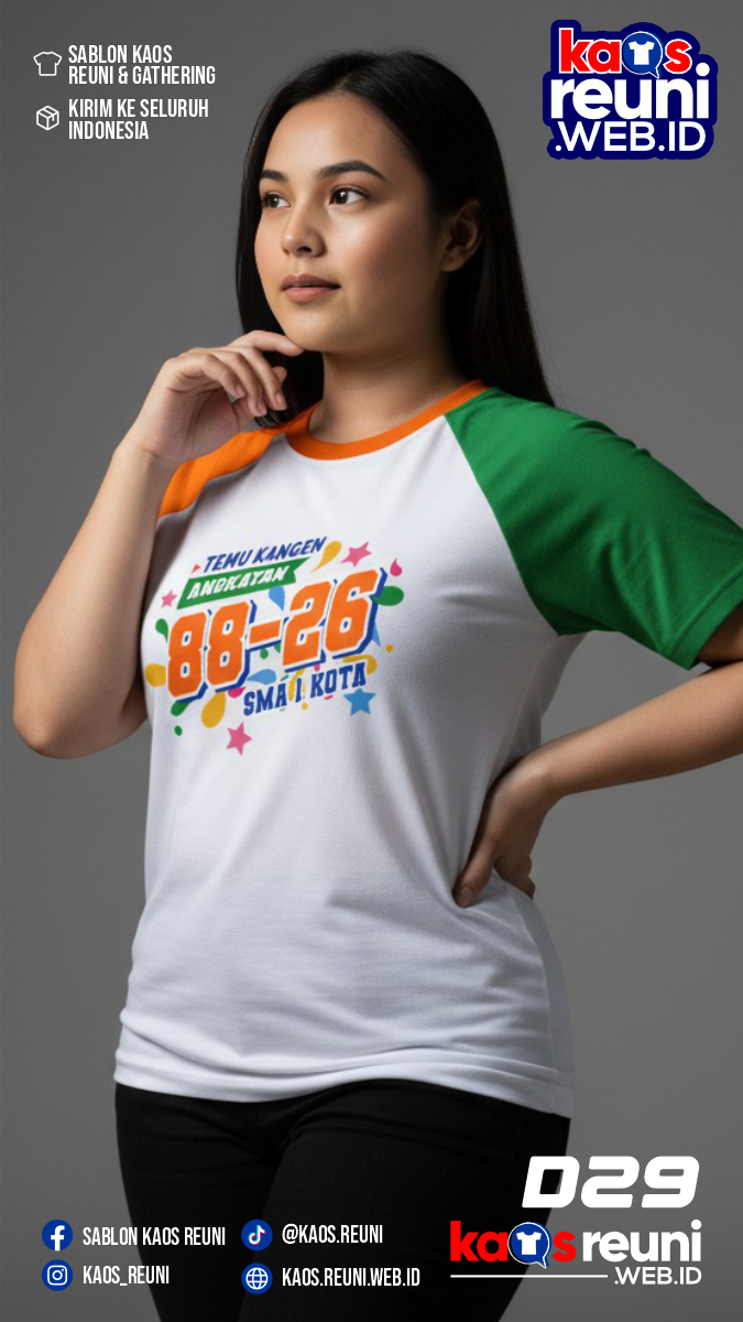 Codesign : 29 | Desain Kaos Reuni Temu Kangen Angkatan 88