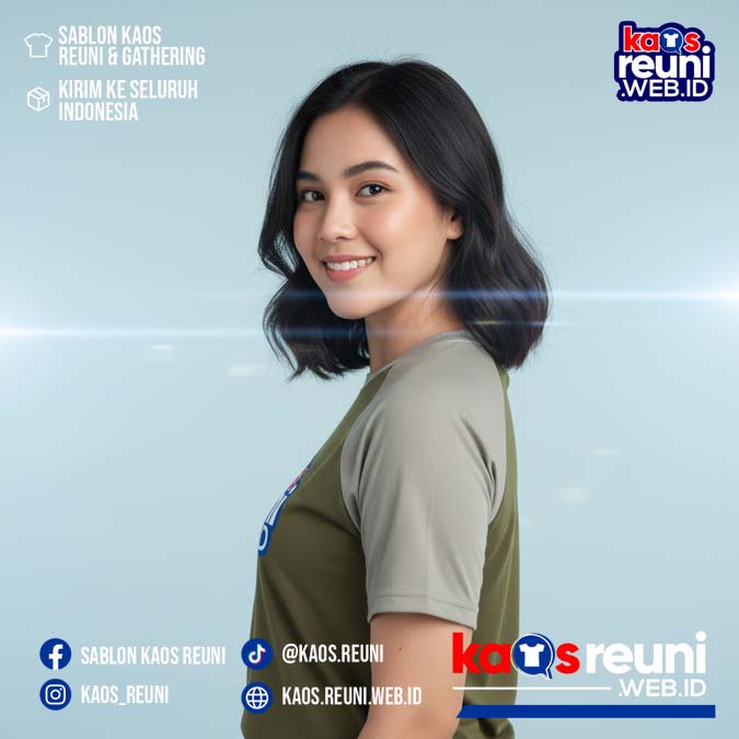 Army Green   Sage Green   Warna Kain Kaos Reuni Gathering (16)