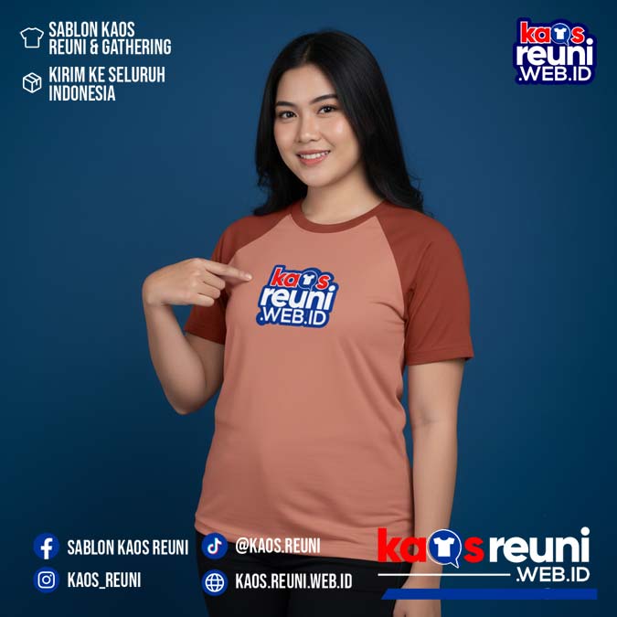 Autumn Orange   Terracotta   Warna Kain Kaos Reuni Gathering (15)