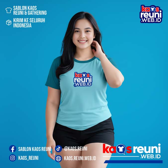 Biru Tosca   Turkis Muda   Warna Kain Kaos Reuni Gathering (4)