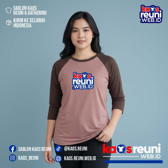 Coklat Kopi   Rustic Orchid   Warna Kain Kaos Reuni Gathering (10)