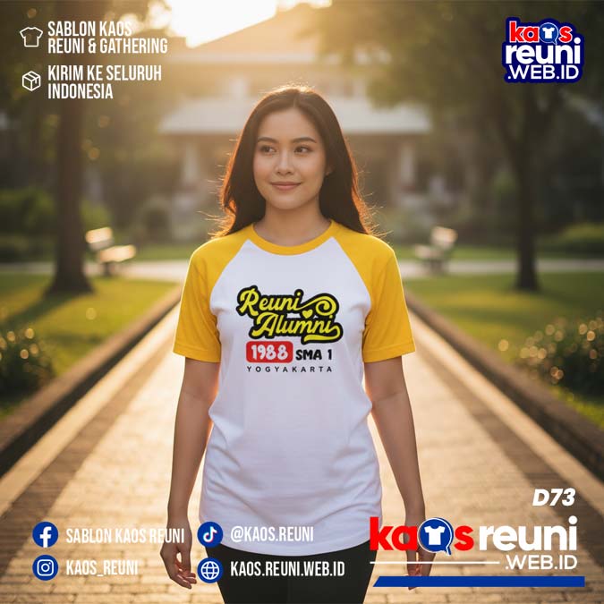 Desain Kaos Reuni 1988 (2)