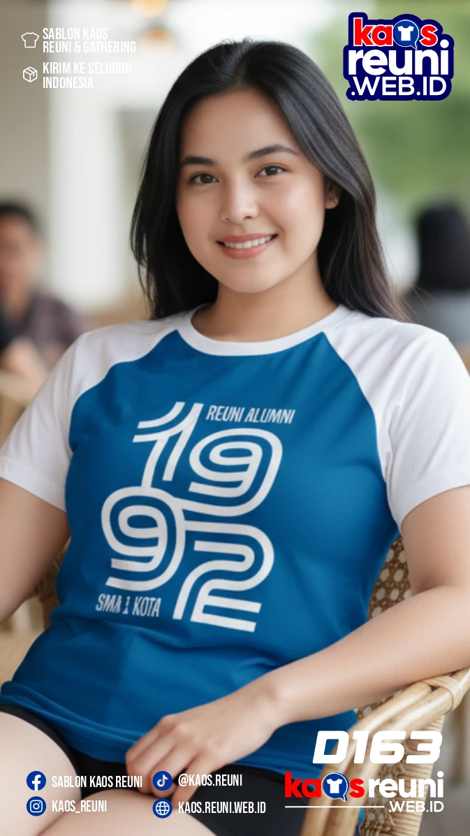 Desain Kaos Reuni 1992 (2)