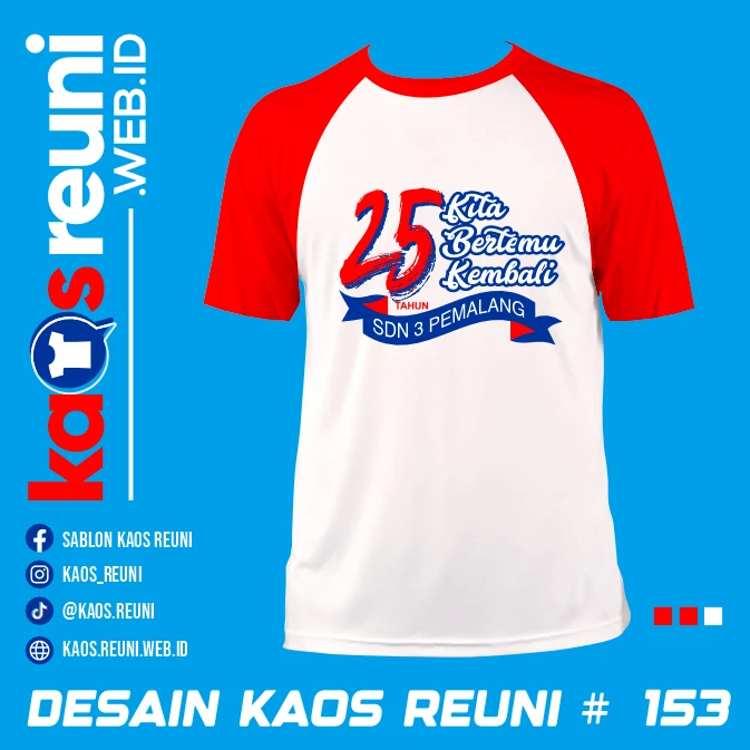 Desain Kaos Reuni 25 Tahun (1)