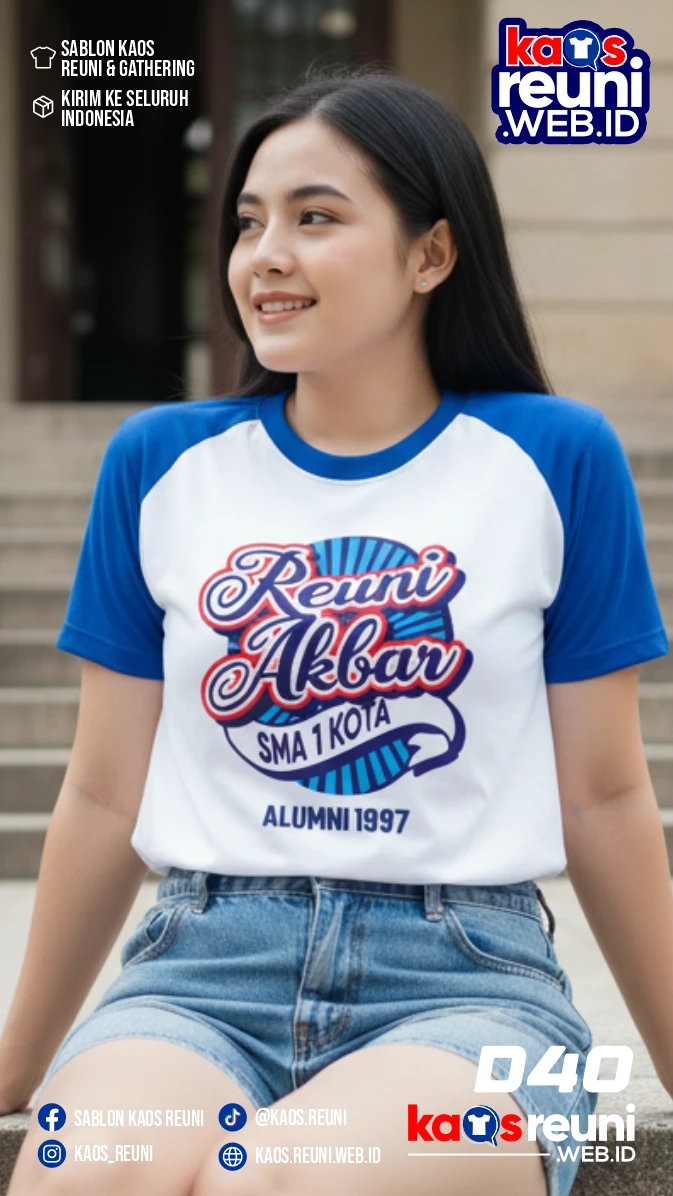 Codesign : 40 | Desain Kaos Reuni Akbar SMA 1