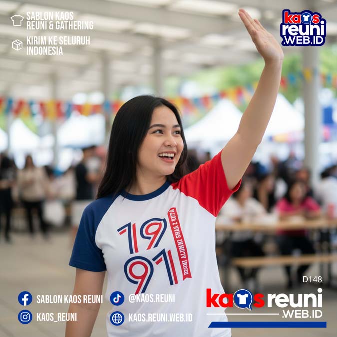 Desain Kaos Reuni Alumni Angkatan 1991 (1)