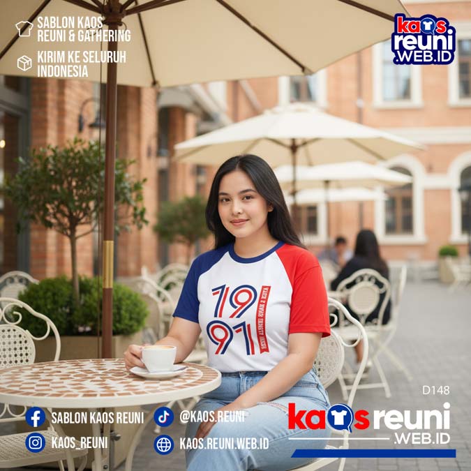 Desain Kaos Reuni Alumni Angkatan 1991 (2)