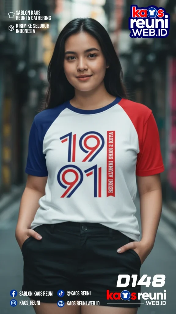 Desain Kaos Reuni Alumni Angkatan 1991 (3)