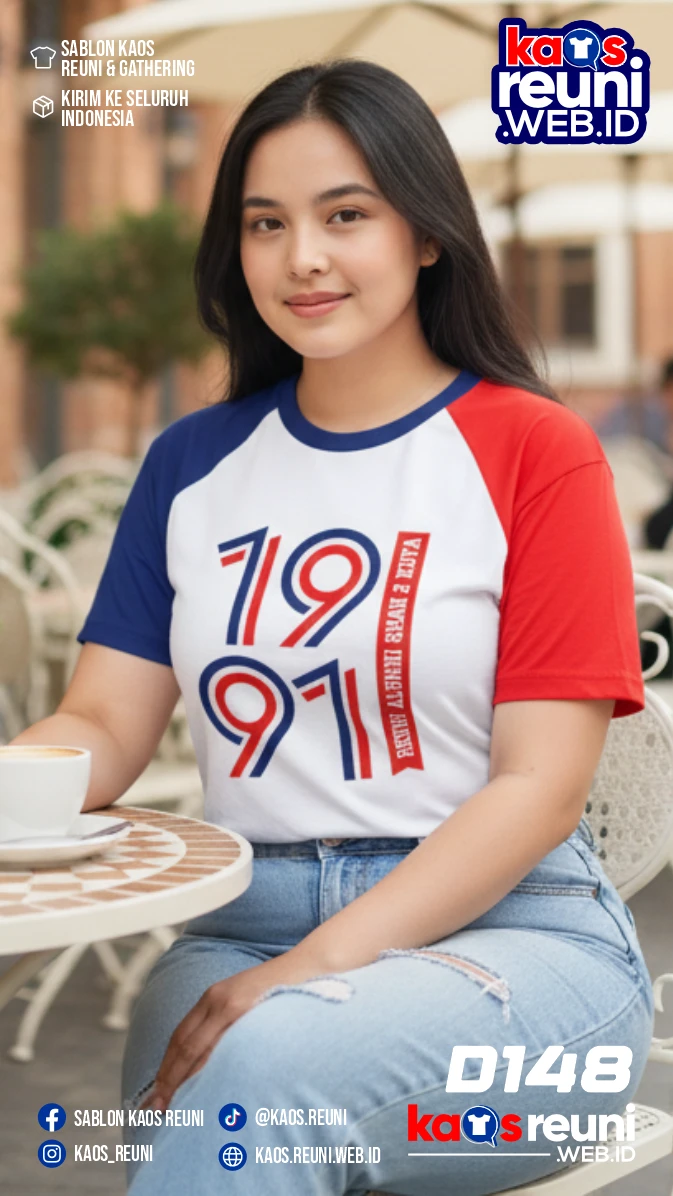 Desain Kaos Reuni Alumni Angkatan 1991 (5)