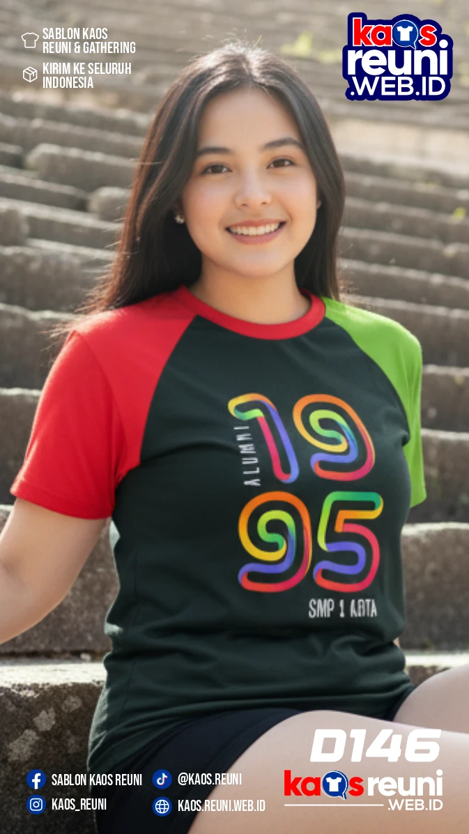Desain Kaos Reuni Alumni Angkatan 1995 (2)