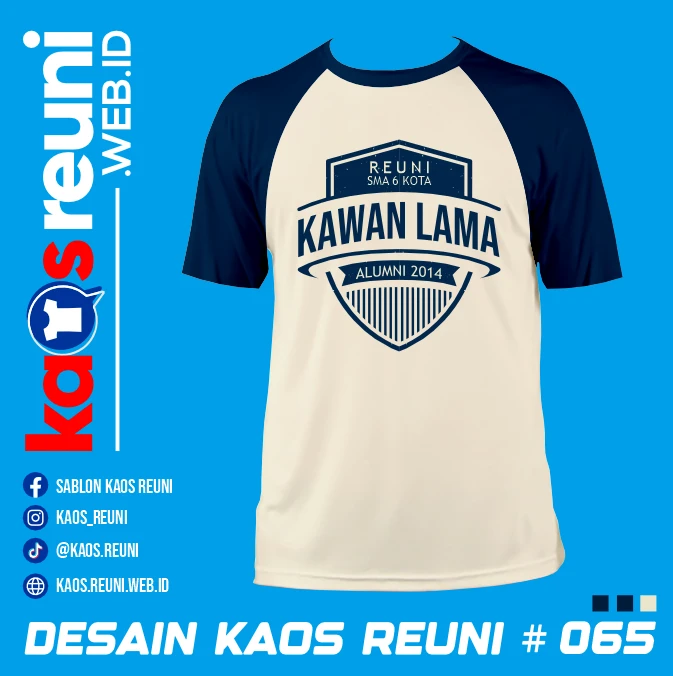 Desain Kaos Reuni Alumni Kawan Lama (1)