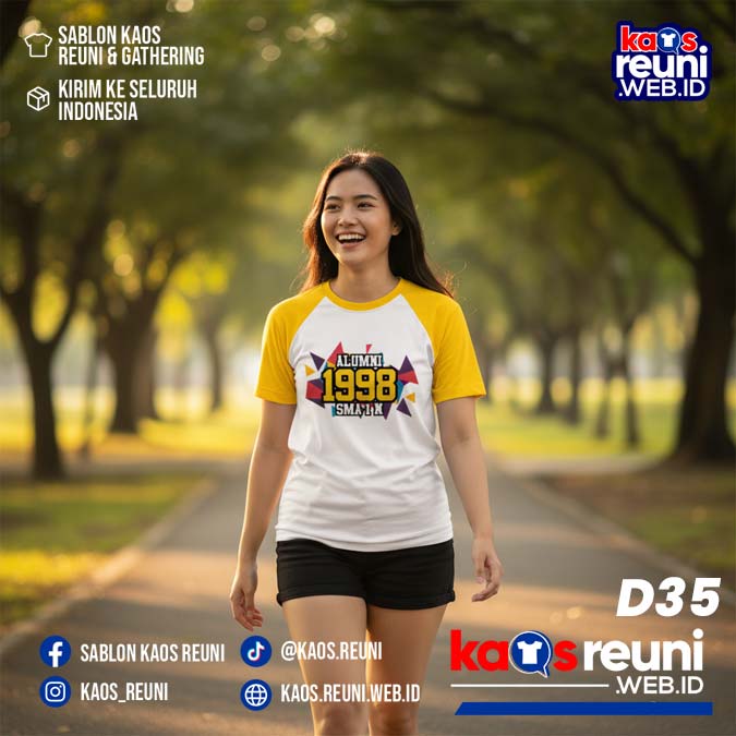Desain Kaos Reuni Angkatan 1998 (1)