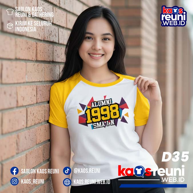 Desain Kaos Reuni Angkatan 1998 (2)