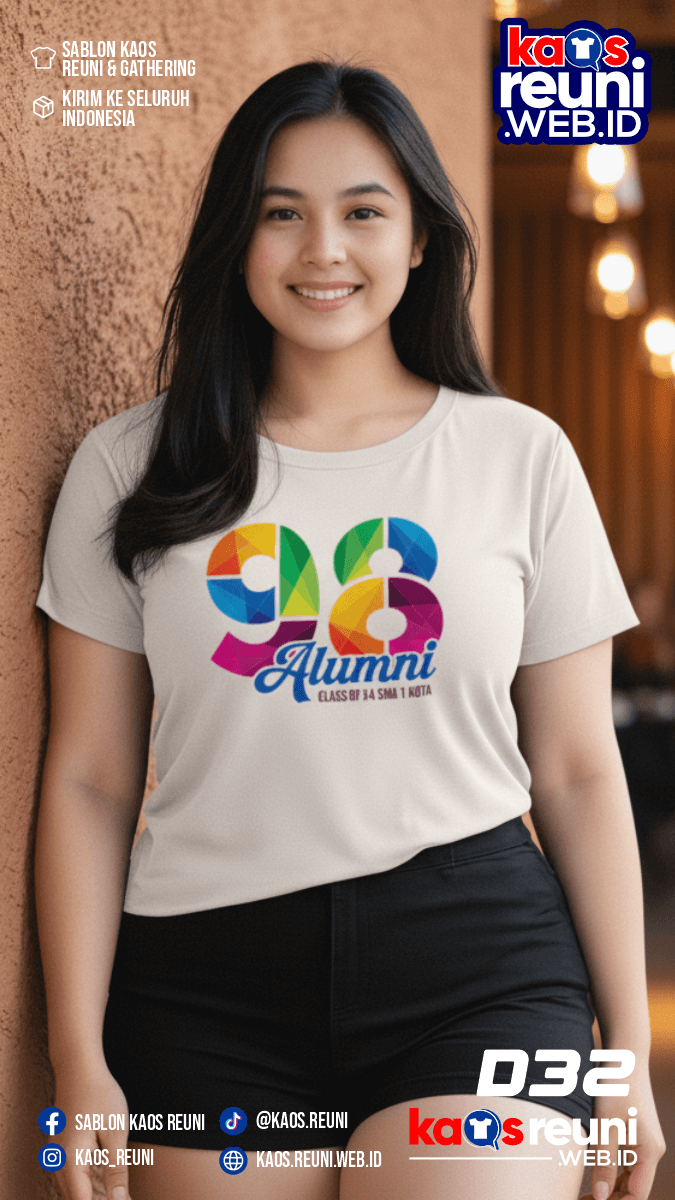 Desain Kaos Reuni Angkatan 98 (2)