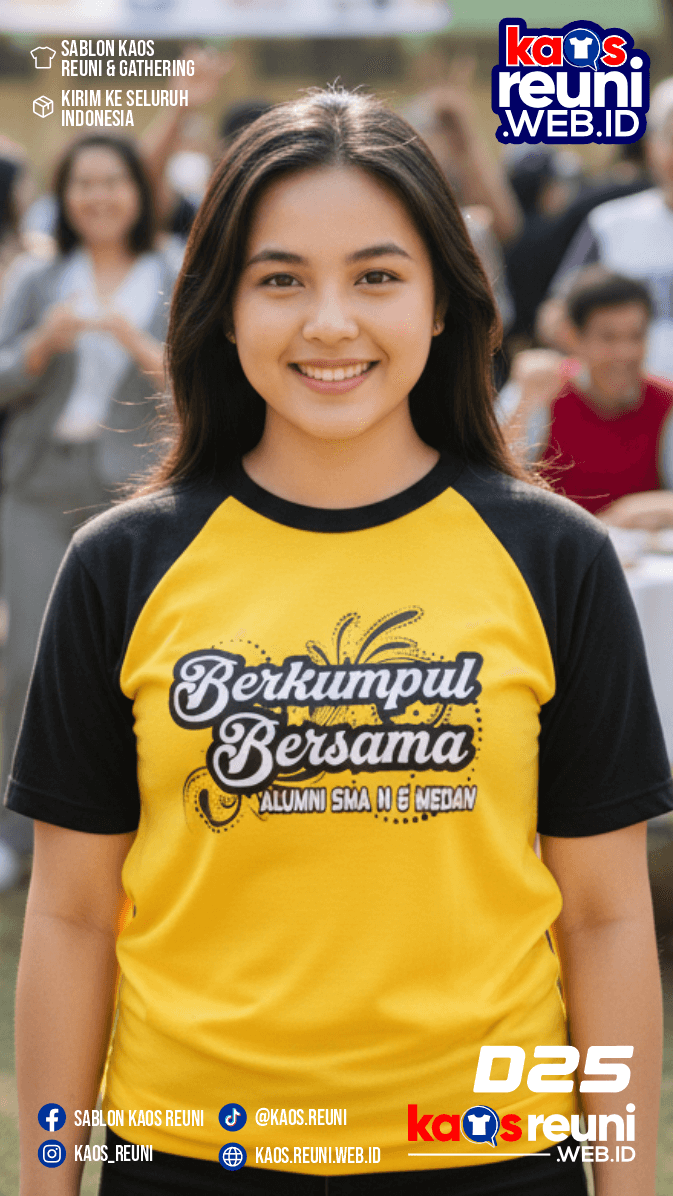 Codesign : 25 | Desain Kaos Reuni Berkumpul Bersama Alumni