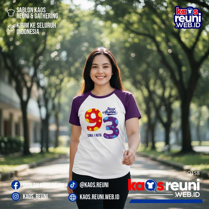 Desain Kaos Reuni Dot Red Purple (8)