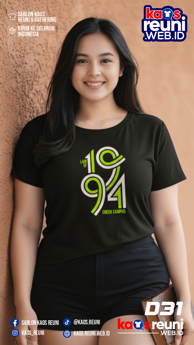 Desain Kaos Reuni Green Campus 1994 (2)