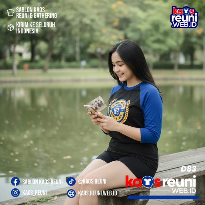 Desain Kaos Reuni Hitam Biru (1)