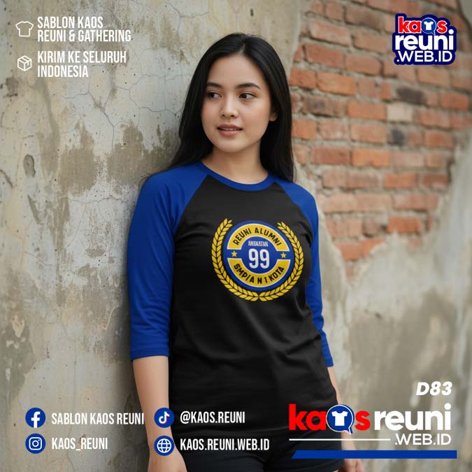 Desain Kaos Reuni Hitam Biru (8)