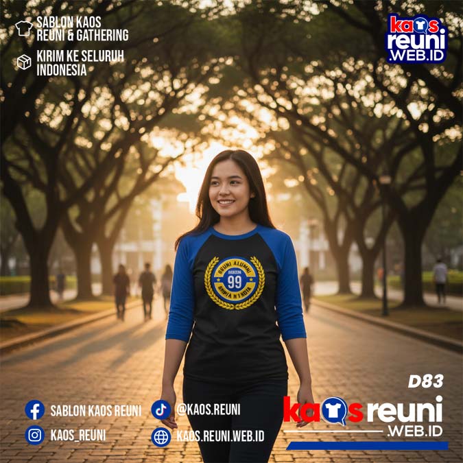 Desain Kaos Reuni Hitam Biru (9)