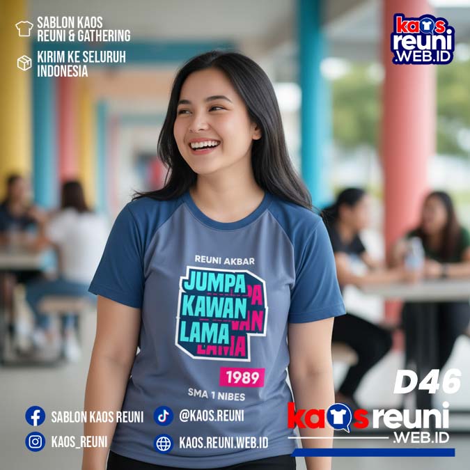 Desain Kaos Reuni Jumpa Kawan Lama (3)