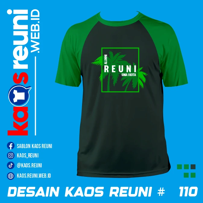 Desain Kaos Reuni Kelapa Hijau (1)