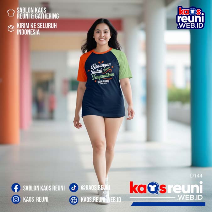 Desain Kaos Reuni Kenangan Indah (1)