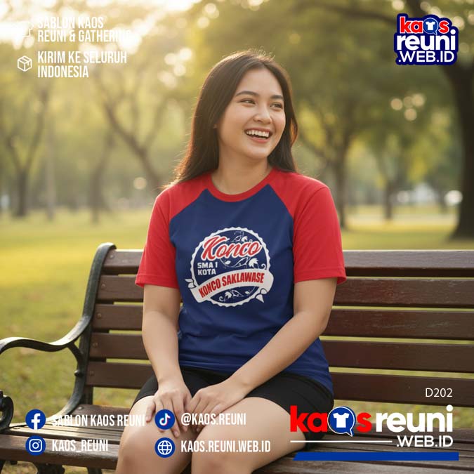Desain Kaos Reuni Konco Saklawase (3)