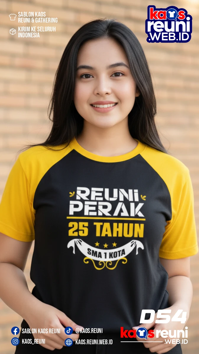 Codesign : 54 | Desain Kaos Reuni Perak 25 Tahun