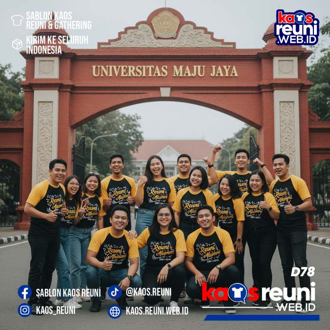 Desain Kaos Reuni Putih Kuning Hitam (22)