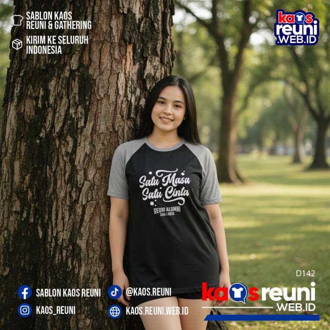 Desain Kaos Reuni Satu Masa Satu Cinta (2)