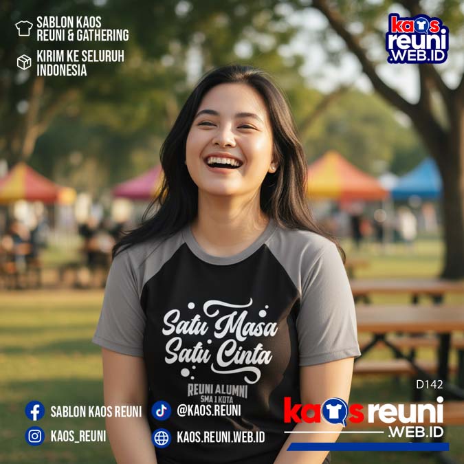 Desain Kaos Reuni Satu Masa Satu Cinta (3)