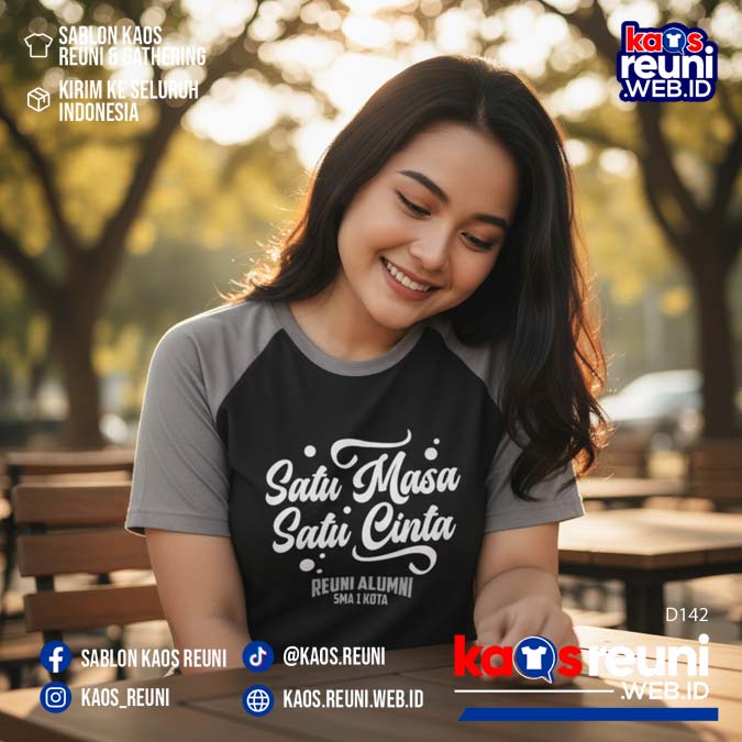 Desain Kaos Reuni Satu Masa Satu Cinta (8)