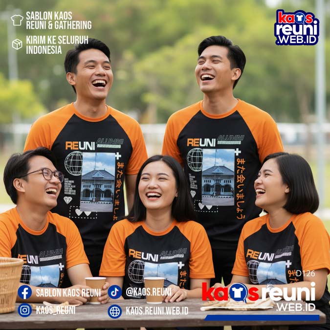 Desain Kaos Reuni StreetWear Black Orange (10)