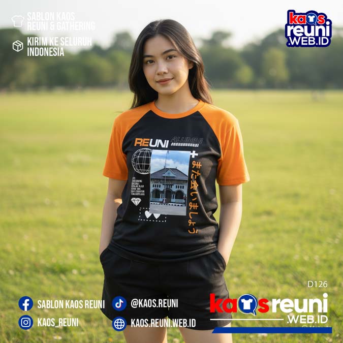 Desain Kaos Reuni StreetWear Black Orange (19)
