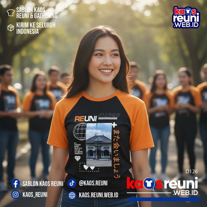 Desain Kaos Reuni StreetWear Black Orange (20)