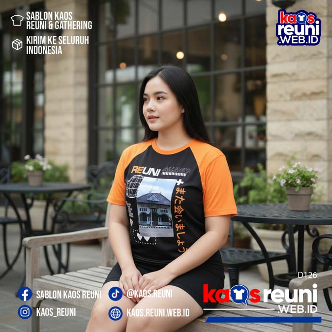 Desain Kaos Reuni StreetWear Black Orange (3)