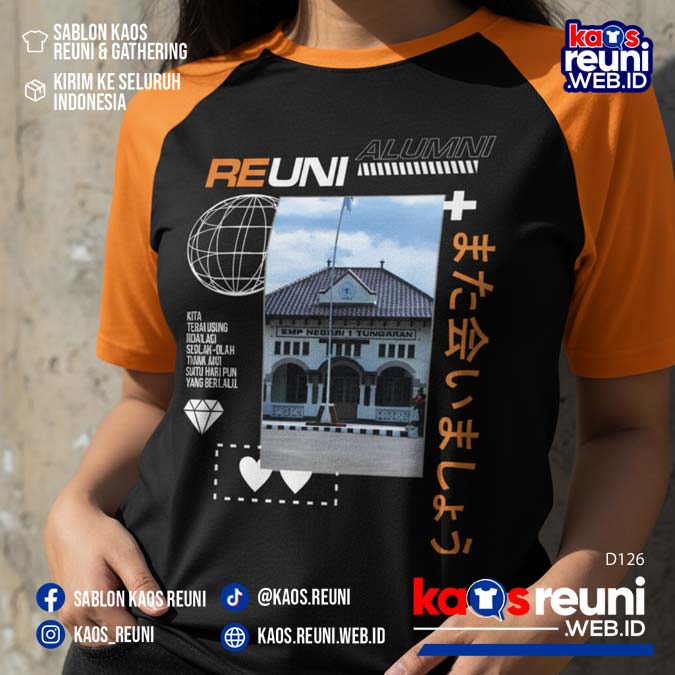Desain Kaos Reuni StreetWear Black Orange (5)