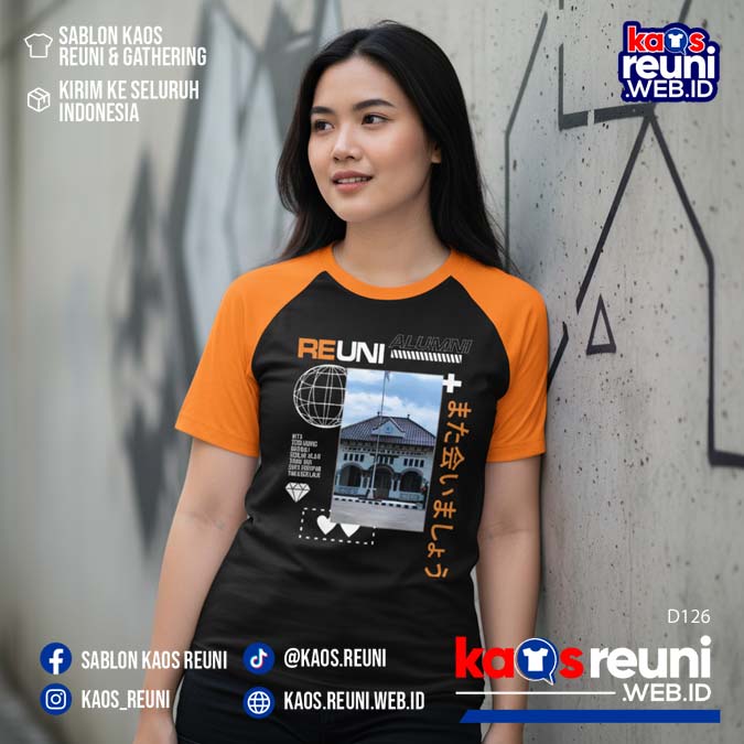 Desain Kaos Reuni StreetWear Black Orange (6)