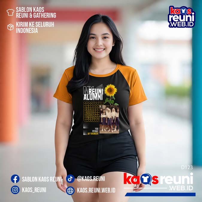 Desain Kaos Reuni StreetWear Orange (2)