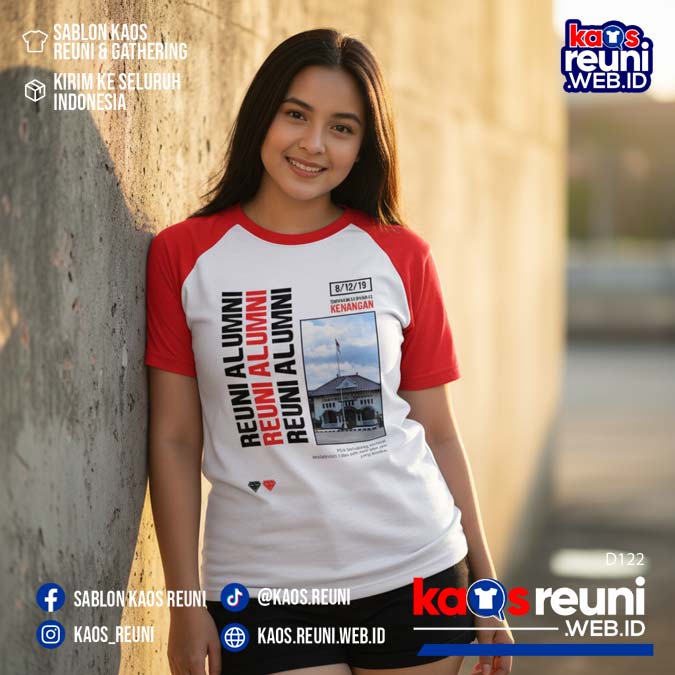 Desain Kaos Reuni StreetWear Red White (1)