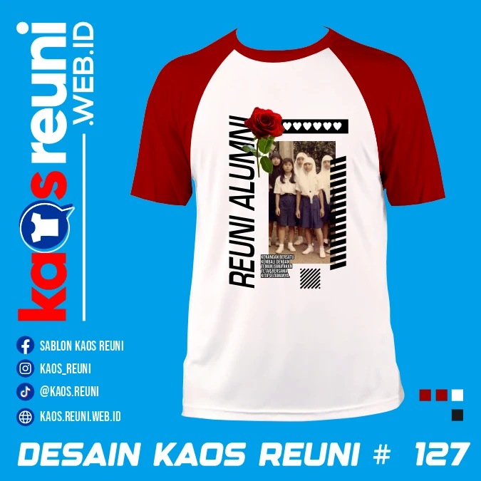 Desain Kaos Reuni StreetWear Rose (1)