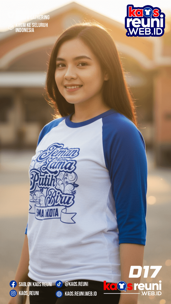 Codesign : 17 | Desain Kaos Reuni Teman Lama Putih Biru