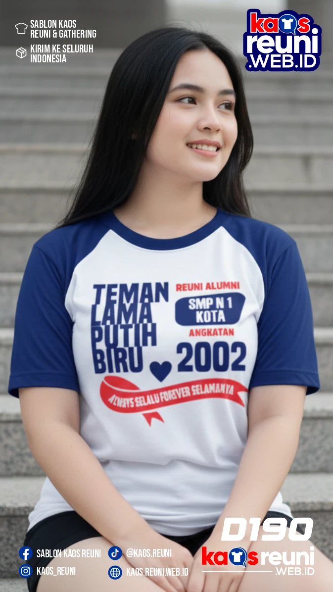 Desain Kaos Reuni Teman Lama Putih Biru (4)