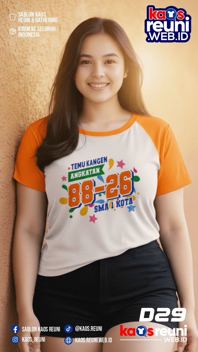 Desain Kaos Reuni Temu Kangen Angkatan 88 (1)