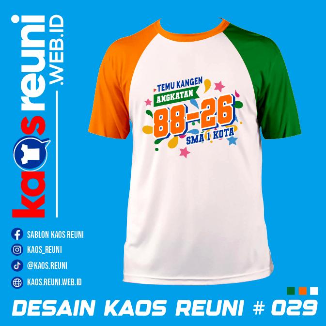 Desain Kaos Reuni Temu Kangen Angkatan 88 (4)