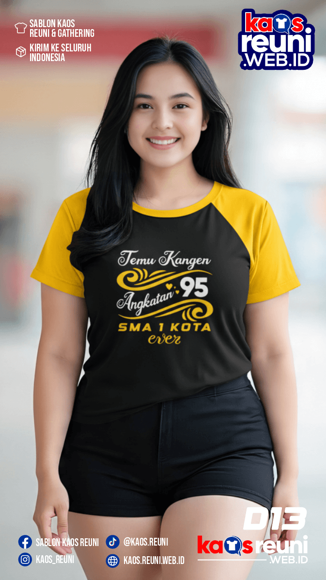 Codesign : 13 | Desain Kaos Reuni Temu Kangen Angkatan 95