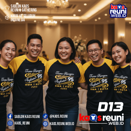 Desain Kaos Reuni Temu Kangen Angkatan 95 TH (5)