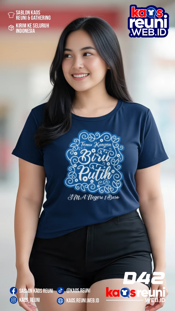 Desain Kaos Reuni Temu Kangen Biru Putih (3)