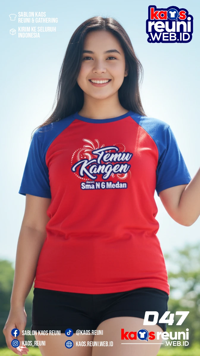 Desain Kaos Reuni Temu Kangen SMA 6 (3)